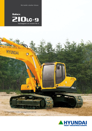 Excavadoras de orugas Hyundai R 210 LC 9