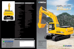 Excavadoras de orugas Hyundai R 210NLC-7