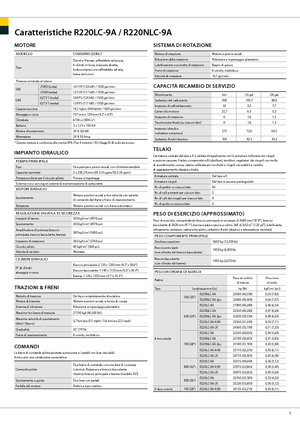 Excavadoras de orugas Hyundai R 220 LC-9 A
