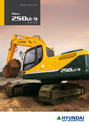 Excavadoras de orugas Hyundai R 250 LC 9