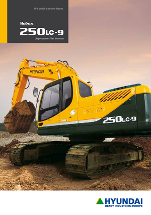 Excavadoras de orugas Hyundai R 250 LC 9