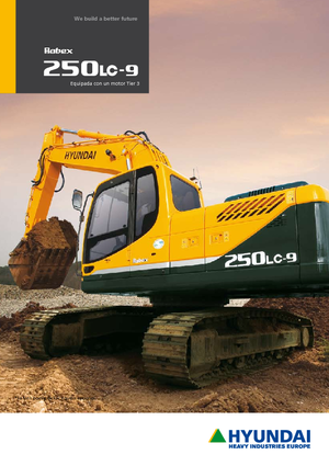Excavadoras de orugas Hyundai R 250 LC 9