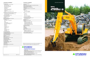 Excavadoras de orugas Hyundai R 290 LC 9