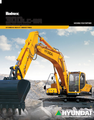Excavadoras de orugas Hyundai R 300LC-9A