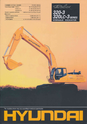 Excavadoras de orugas Hyundai R 320-3
