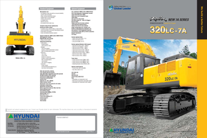 Excavadoras de orugas Hyundai R 320 LC 7A