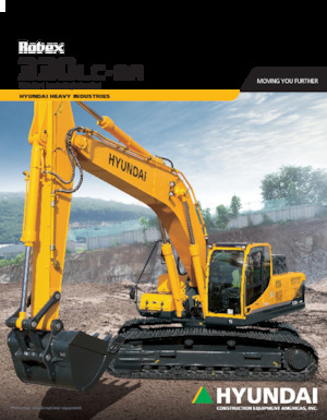 Excavadoras de orugas Hyundai R 330NLC-9A