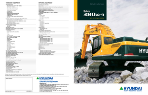 Excavadoras de orugas Hyundai R 380 LC 9