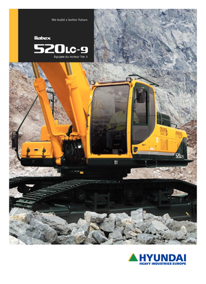 Excavadoras de orugas Hyundai R 520 LC 9