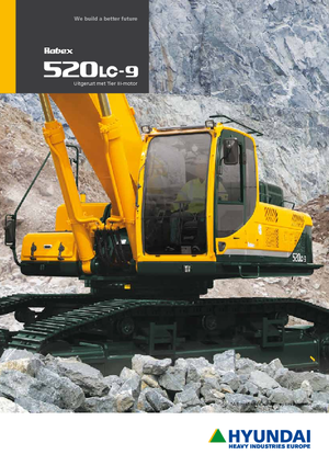 Excavadoras de orugas Hyundai R 520 LC 9