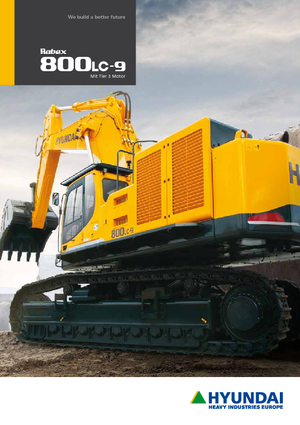 Excavadoras de orugas Hyundai R 800 LC-9 A