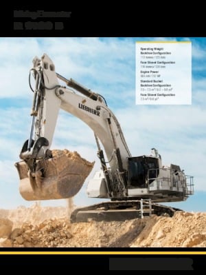 Excavadoras de orugas Liebherr R 9100 B 