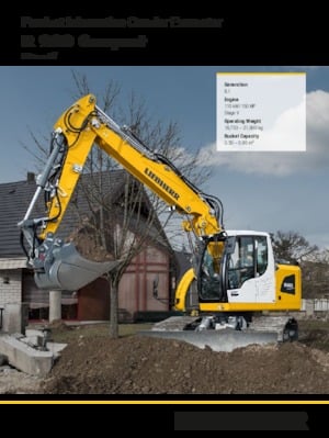 Excavadoras de orugas Liebherr R 920 Compact Litronic 