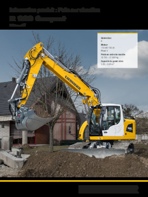 Excavadoras de orugas Liebherr R 920 Compact Litronic 