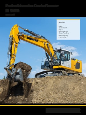 Excavadoras de orugas Liebherr R 922 Litronic 