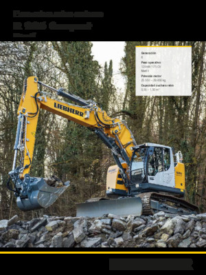 Excavadoras de orugas Liebherr R 926 Compact Litronic 