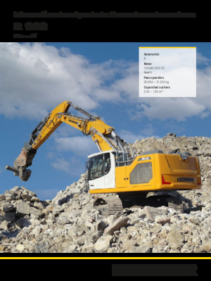 Excavadoras de orugas Liebherr R 928 Litronic 