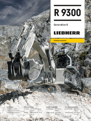 Excavadoras de orugas Liebherr R 9300 G8