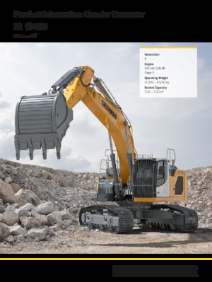Excavadoras de orugas Liebherr R 945 Litronic 