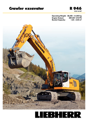 Excavadoras de orugas Liebherr R 946