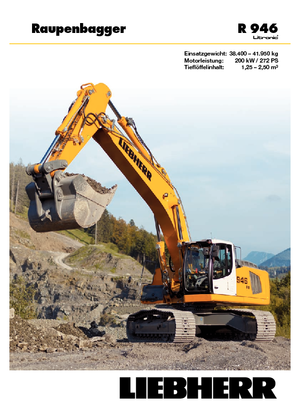 Excavadoras de orugas Liebherr R 946