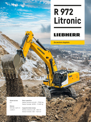 Excavadoras de orugas Liebherr R 972 Litronic 