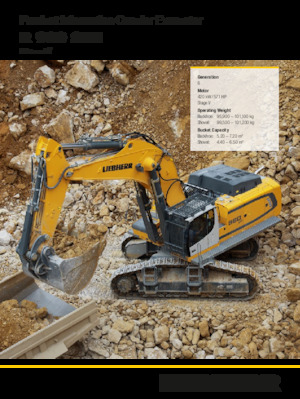 Excavadoras de orugas Liebherr R 980 SME Litronic