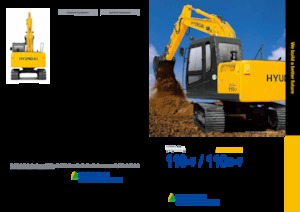 Excavadoras de orugas Hyundai R110-7