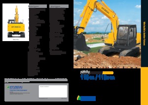 Excavadoras de orugas Hyundai R110-7A