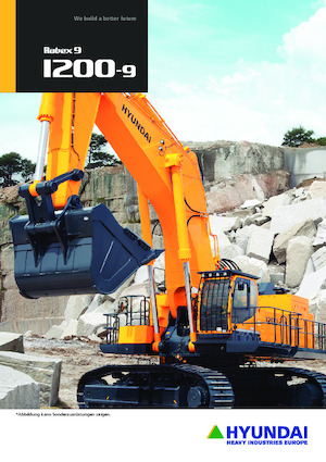 Excavadoras de orugas Hyundai R1200-9