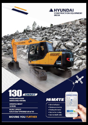 Excavadoras de orugas Hyundai R130 SMART
