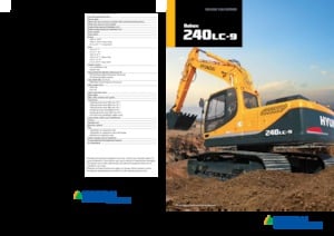 Excavadoras de orugas Hyundai R240LC-9