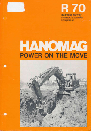 Excavadoras de orugas Hanomag R70