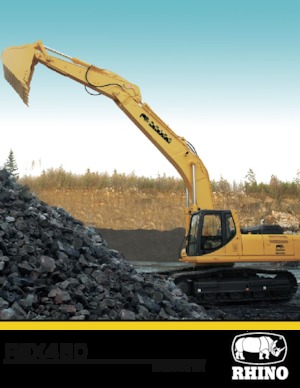 Excavadoras de orugas RHINO REX450