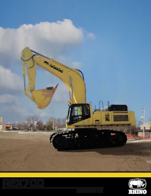 Excavadoras de orugas RHINO REX700