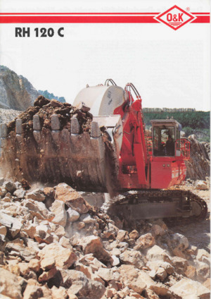 Excavadoras de orugas O&K RH 120 C