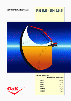 Excavadoras de orugas O&K RH 16.5