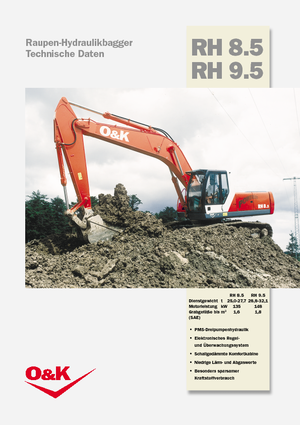 Excavadoras de orugas O&K RH 9.5