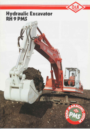 Excavadoras de orugas O&K RH 9 PMS-LC