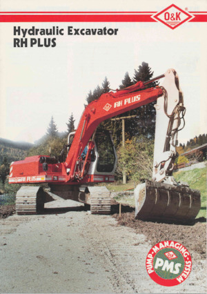 Excavadoras de orugas O&K RH Plus