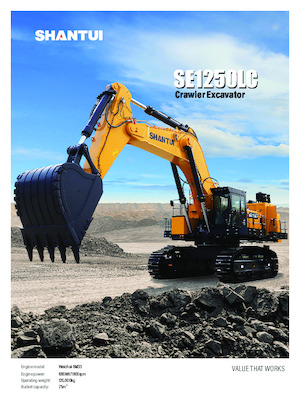 Excavadoras de orugas Shantui SE1250LCW