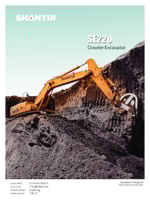 Excavadoras de orugas Shantui SE220 