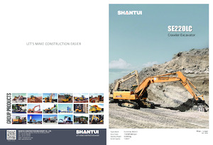 Excavadoras de orugas Shantui SE220LC