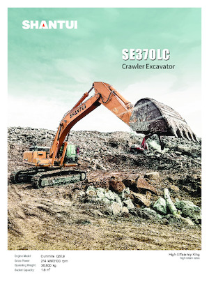 Excavadoras de orugas Shantui SE370LC 
