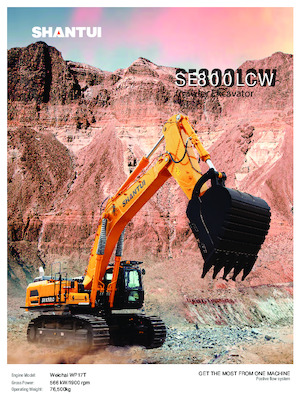 Excavadoras de orugas Shantui SE800LCW 