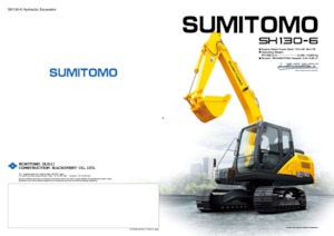 Excavadoras de orugas Sumitomo SH130LC-6