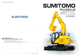 Excavadoras de orugas Sumitomo SH145X-6