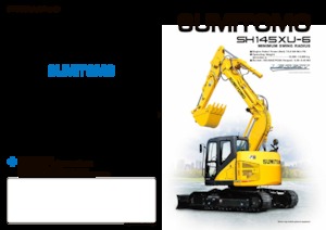 Excavadoras de orugas Sumitomo SH145XU-6