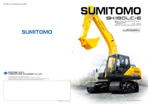 Excavadoras de orugas Sumitomo SH180LC-6