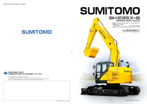 Excavadoras de orugas Sumitomo SH235X-6